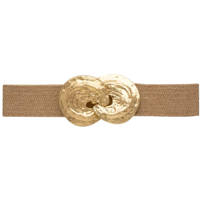 JA BELT WOVEN W METAL BUCK