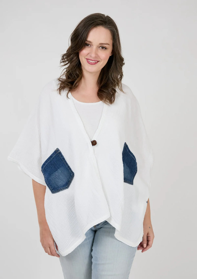 SHANNON PASSERO CARDIGAN DOUBLE POCKET