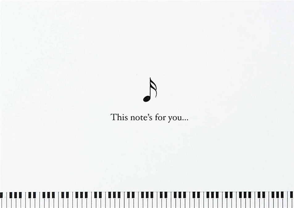 PPP NOTE CARDS MUSIC