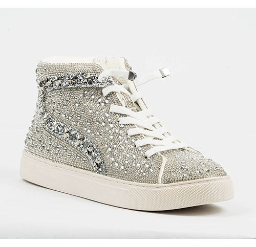 LITTLE E HIGH TOP RHINESTONE