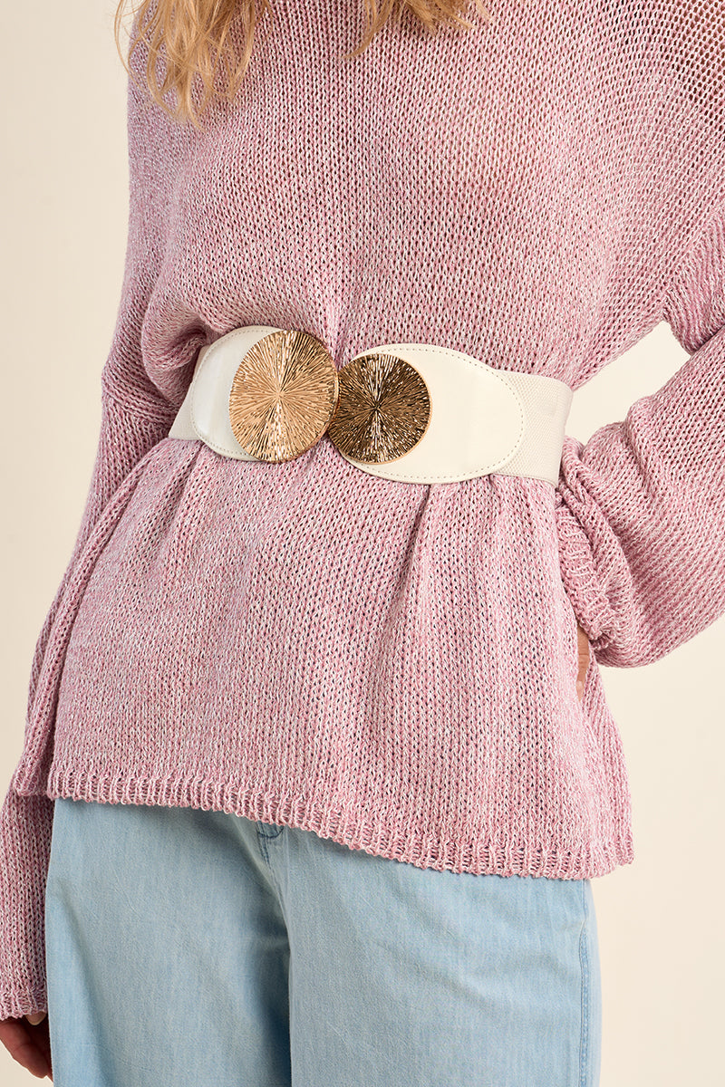 MOLLY BELT STRETCH DOUBLE HARDWARE