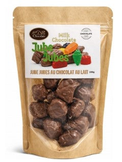 AND CHOCOLATE COVERED JUBES