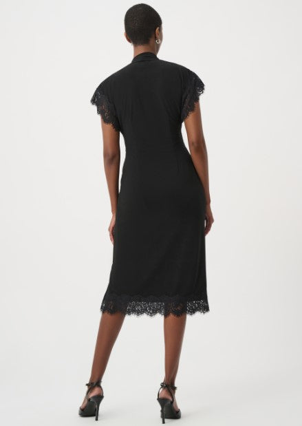 RIBKOFF DRESS LACE TRIM SHEATH