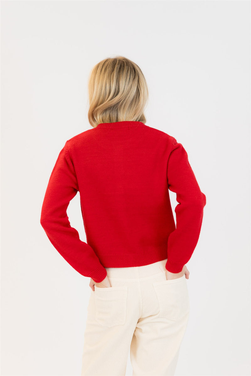 LYLA CARDIGAN RHINE BTTN