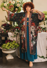 MARKET OF STARS KIMONO OPERA ROBE WITH BELT