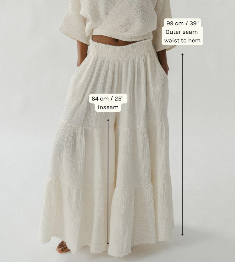 POKO PANTS CRINKLE SKIRT LIKE