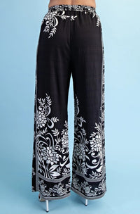 2PC SET DOLMAN SLEEVE TOP WITH RELAXED FIT PANTS