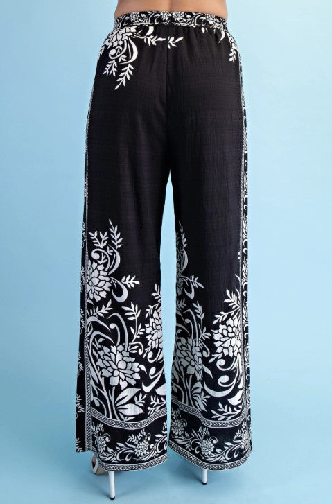 2PC SET DOLMAN SLEEVE TOP WITH RELAXED FIT PANTS