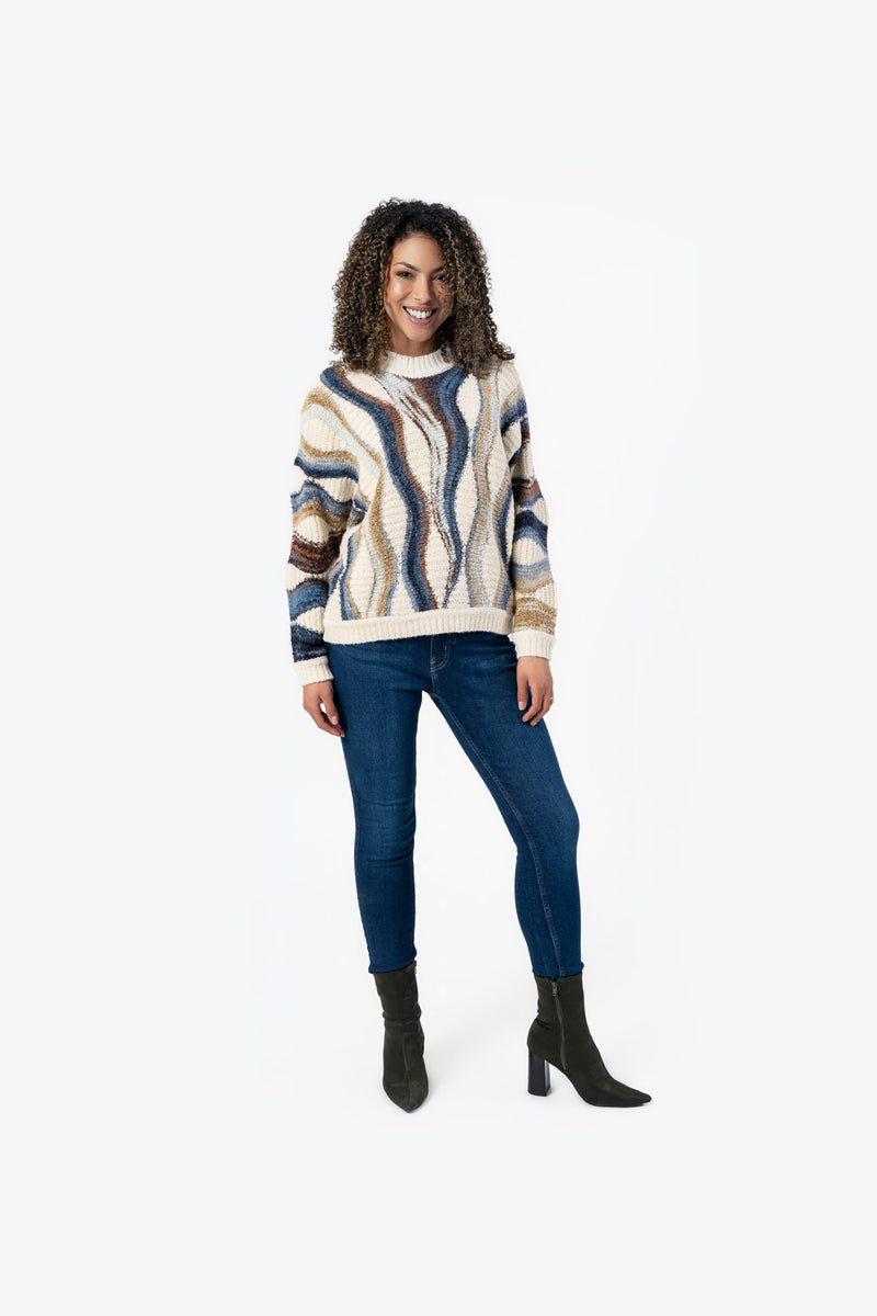 FASHION C SWEATER WAVE KOO