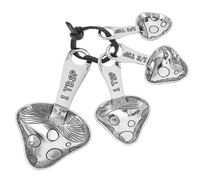 GANZ SPOONS S/4 MUSHROOMS