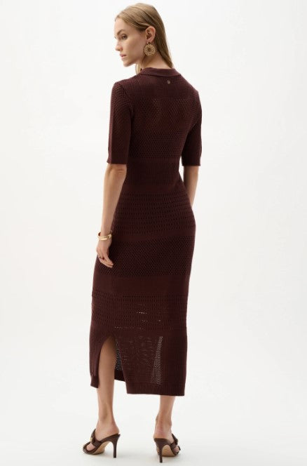 JOSEPH RIBKOFF SWEATER KNIT STRAIGHT DRESS