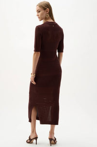 JOSEPH RIBKOFF SWEATER KNIT STRAIGHT DRESS