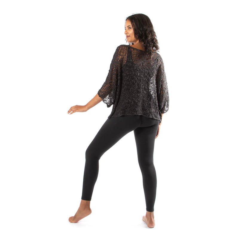 SUZIE B POPCORN KNIT TOP