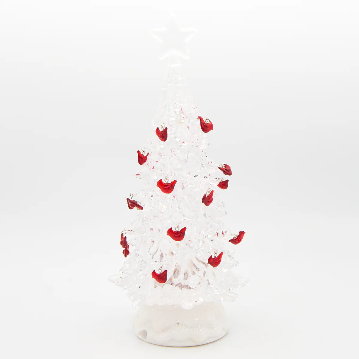 WATER GLOBE - TREE CARDINAL