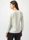 JOSEPH RIBKOFF SCUBA JERSEY STRAIGHT TOP