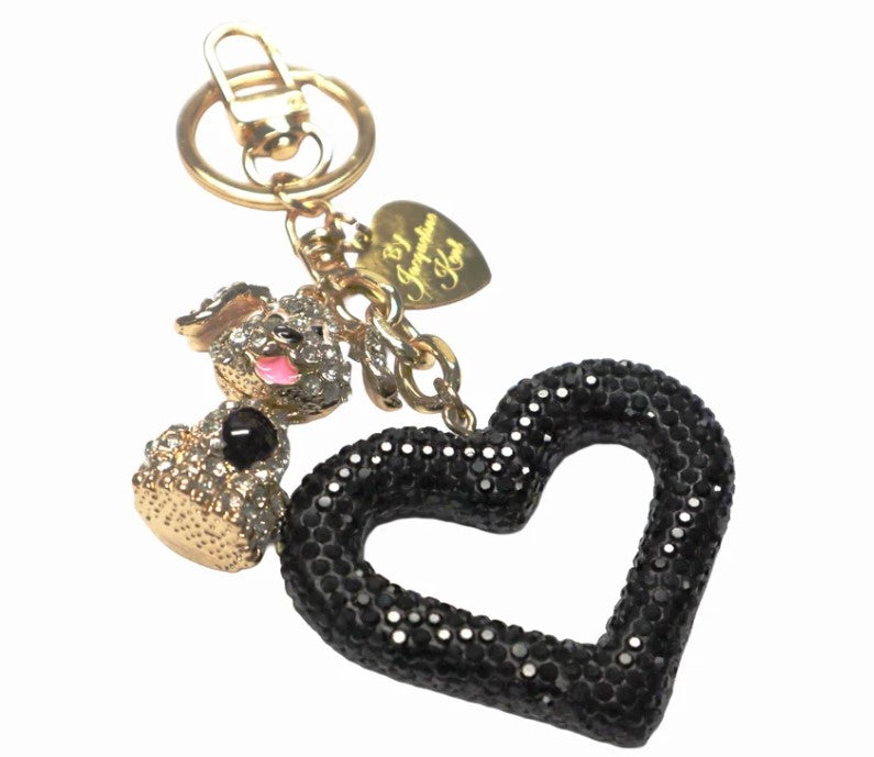 JK PURSE CHARM PUPPY LOVE