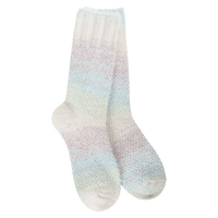 WORLD'S SOFTEST SOCKS OMBRE FEATHER CREW