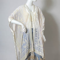 KIMONO VELVET TASSEL