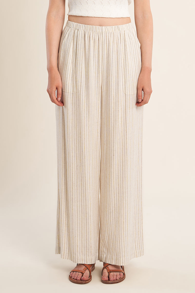 MOLLY PANT KNIT WIDE LEG PULL ON