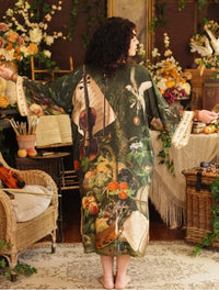 MARKET OF STARS KIMONO OPERA ROBE WITH BELT