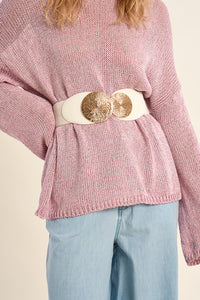 MOLLY BELT STRETCH DOUBLE HARDWARE