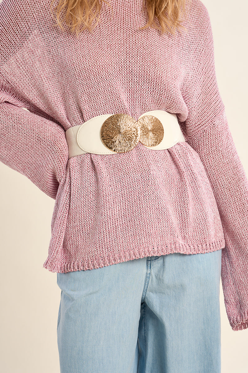 MOLLY BELT STRETCH DOUBLE HARDWARE