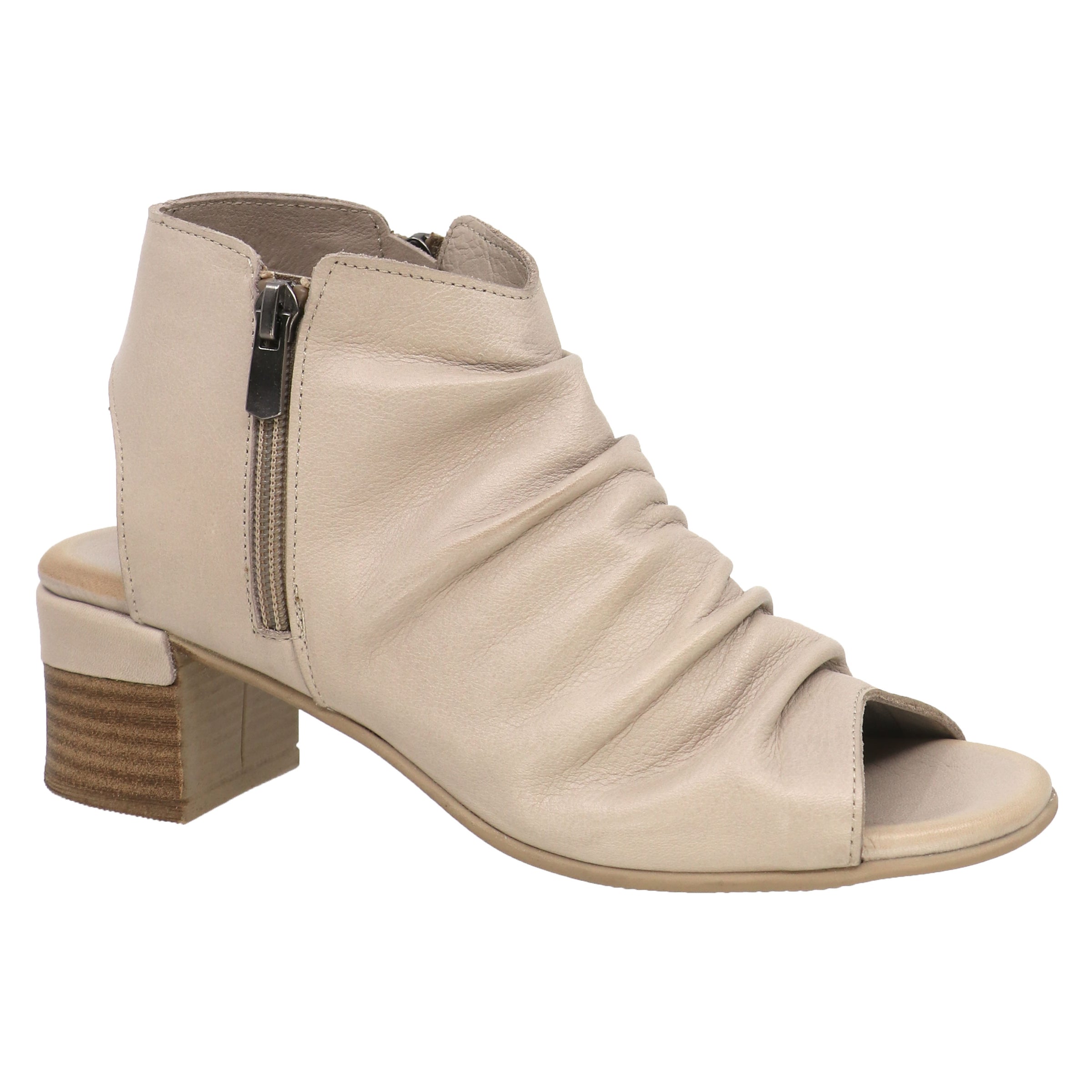 EVERLY BOOTIE RUCHED ZIP