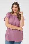 KAFFE CURVE WING SLEEVE BLOUSE