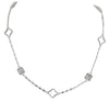 MERX NECKL STATION FLOWER SQR