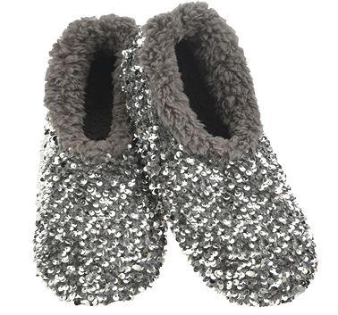 SNOOZIES SLIPPERS SEQUIN GLAM