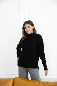 ORANGE SWEATER TURTLENECK OLIVIA