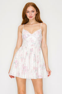 LOVS DRESS SEQUIN PRNT