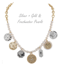 MERX NECKL FASHION CHAIN SHINY PEARL