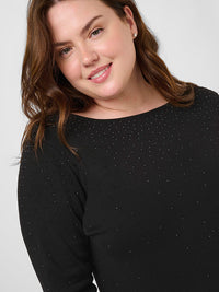 KAFFE CURVE KCMINA KNIT PULLOVR