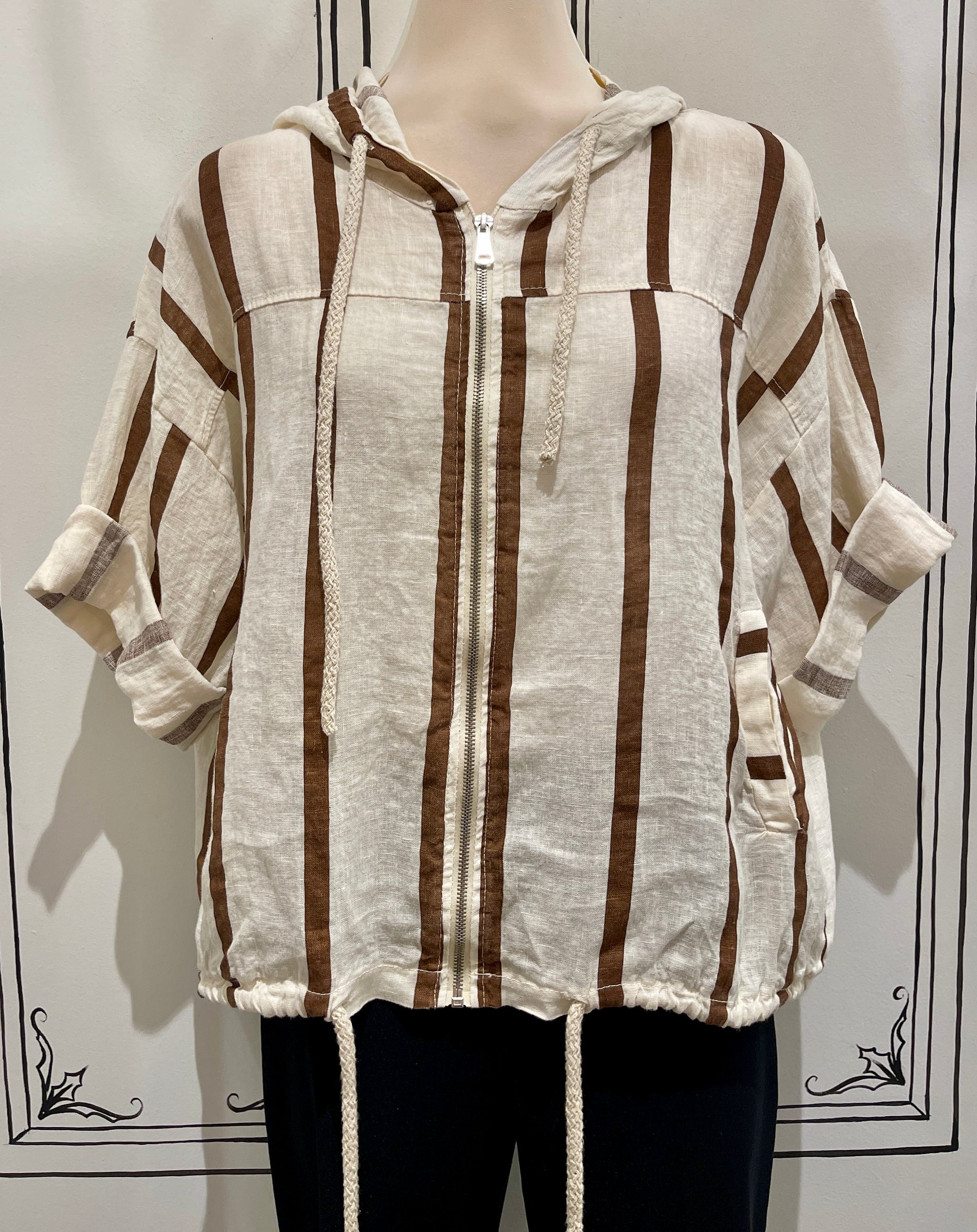 SHORT SLEEVE HOODIE