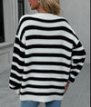 MISS S SWEATER OVERSIZED STRIPED