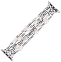 CAPE DIABLO APPLE WATCH STRAP PEARL STRETCH