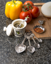 GANZ SPOONS S/4 HEART
