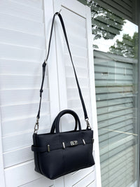 ITALIAN LEATHER SMALL BIRK STYLE BAG