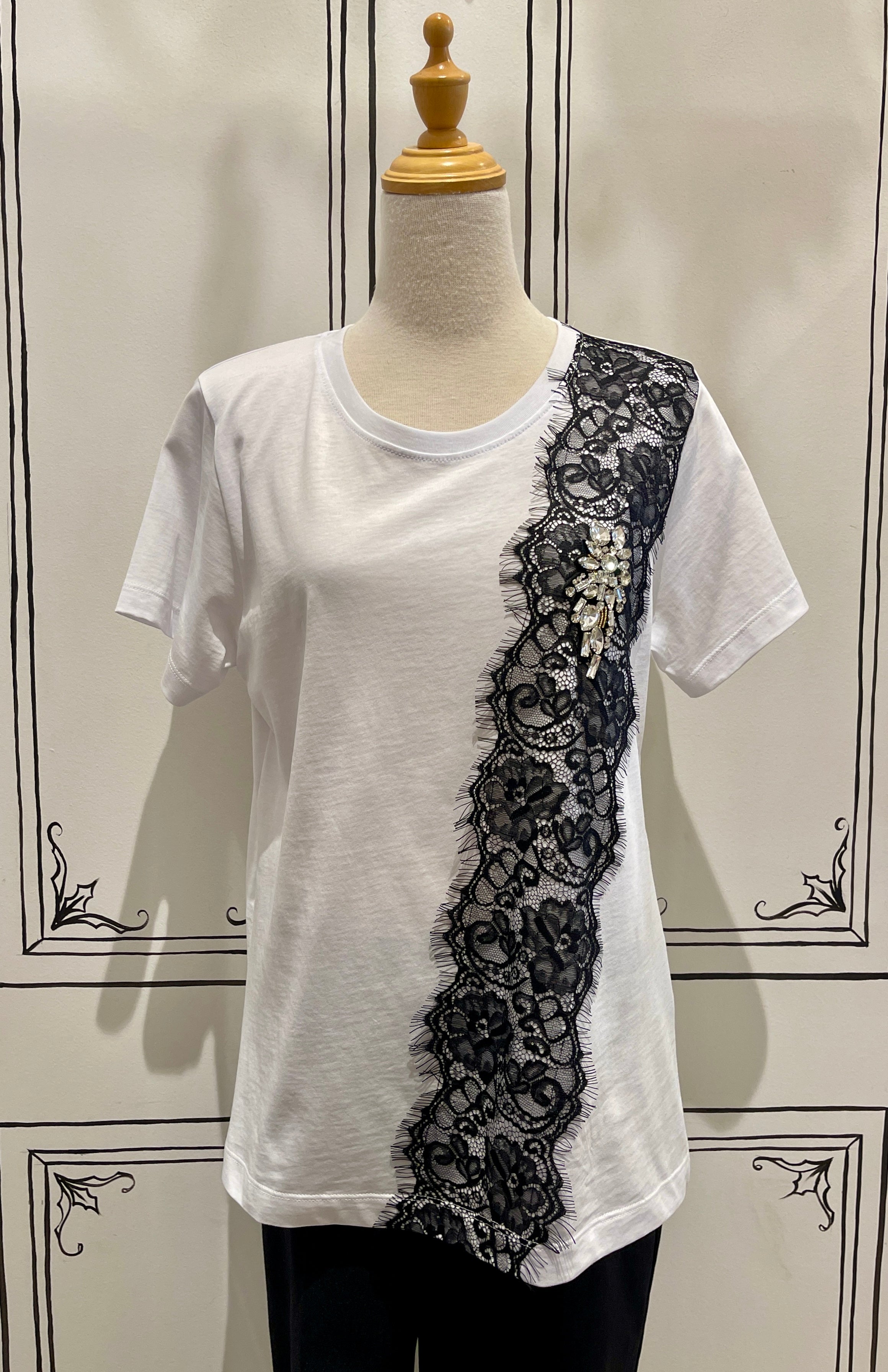 SIDE LACE DETAIL TOP