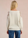 MOLLY SWEATER LACE SLV