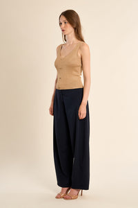 MOLLY TANK SCOOP NECK SLVLES