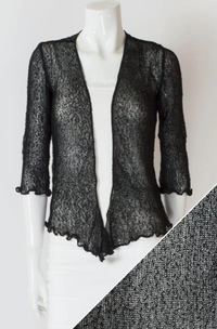 BLUE SKY SHORT SHRUG SWEATER