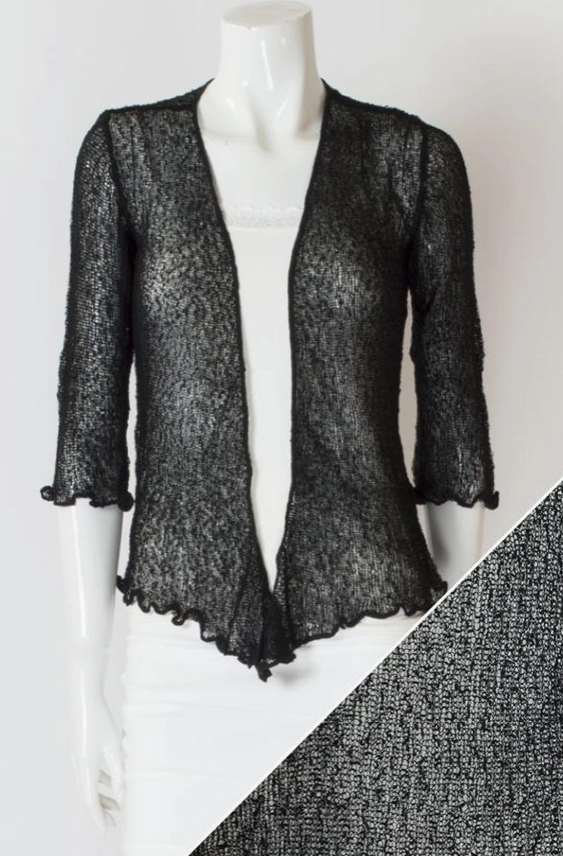 BLUE SKY SHORT SHRUG SWEATER