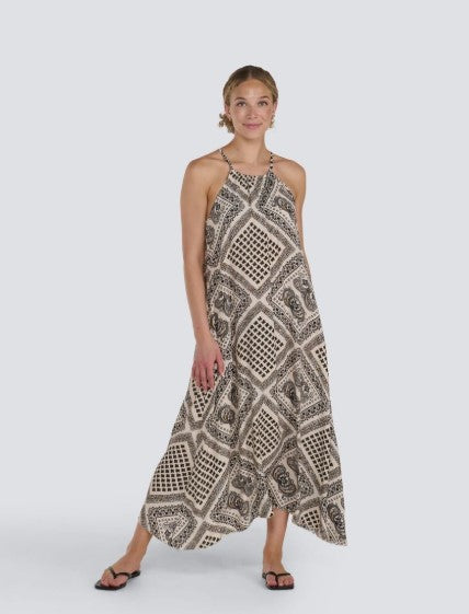 HALTER NECKLINE DRESS