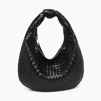 JEN & CO. WOVEN HOBO BAG