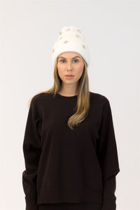 LYLA BEANIE W CRYSTALS