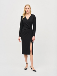 RIBKO DRESS SCUBA CREPE SHEATH