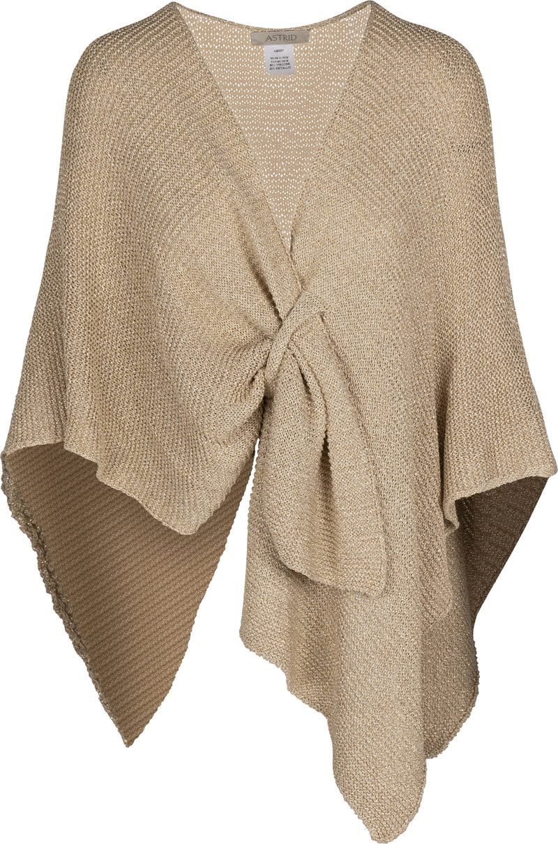 ASTRID SPARKLE KNIT PONCHO
