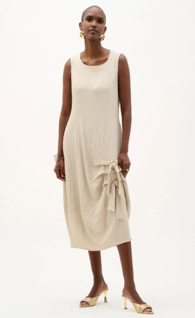 JOSEPH RIBKOFF DRESS SEERSUCKER COCOON TIE